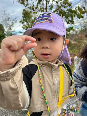 12月　お散歩🚶(2歳児🐳)